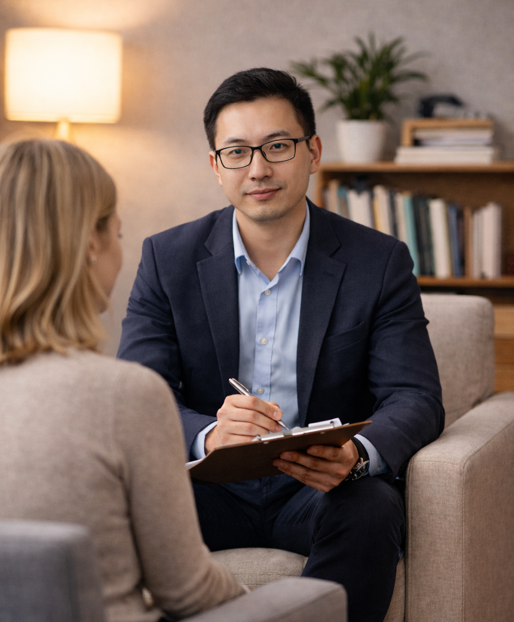 Psychologue et patient